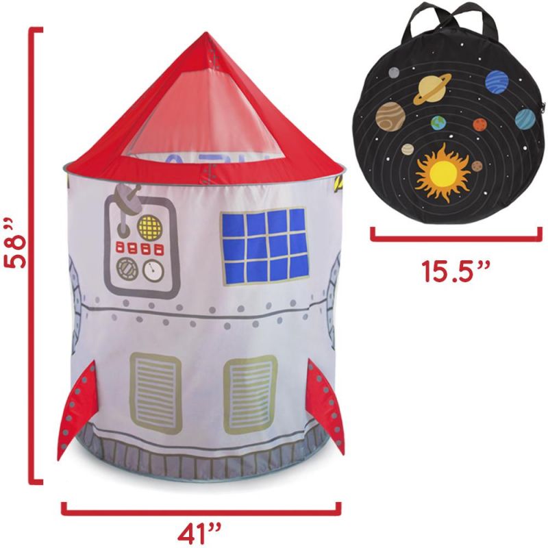 Space Adventure Roarin' Rocket Play Tent