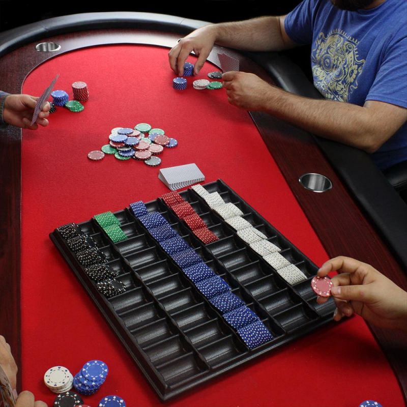 1000 Pc Poker Chip Tray Tournament Organizer