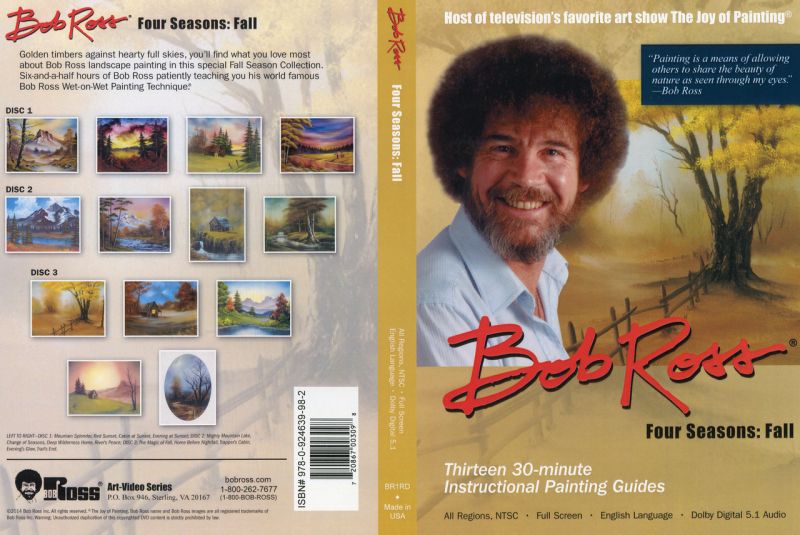 Bob Ross Four Seasons: Fall Dvd