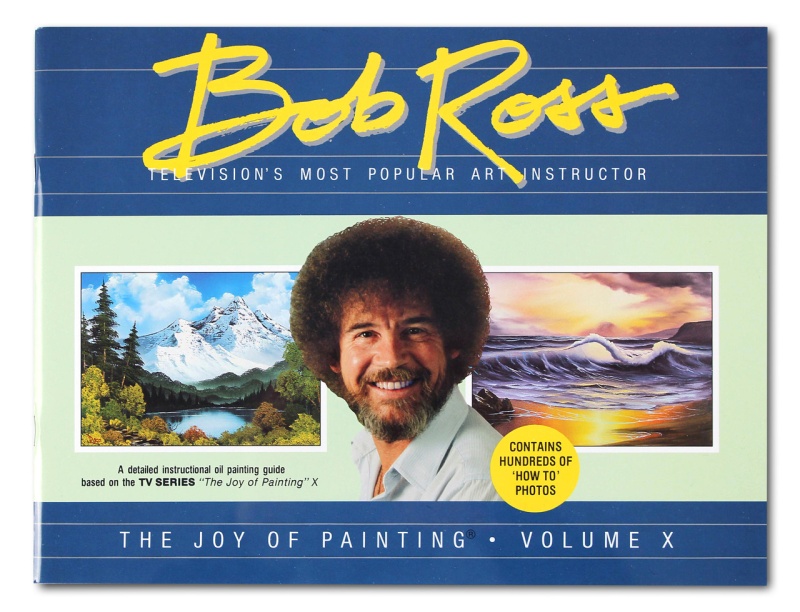 Bob Ross Joy Of Painting Book - Series 10