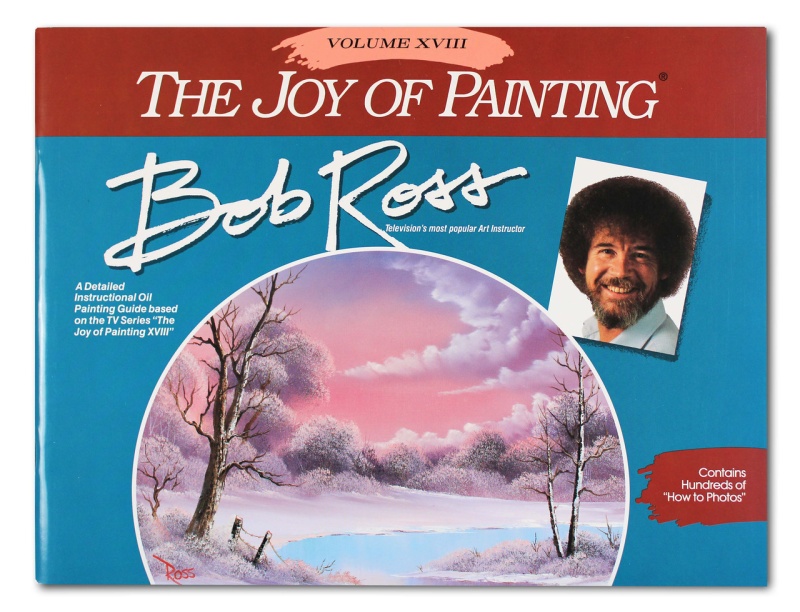 Bob Ross Joy Of Painting Book - Series 18