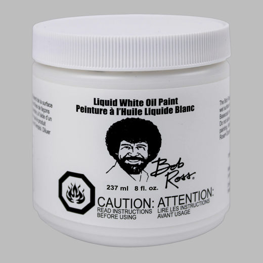 Bob Ross Liquid White 237Ml - The Ultimate Painting Essential