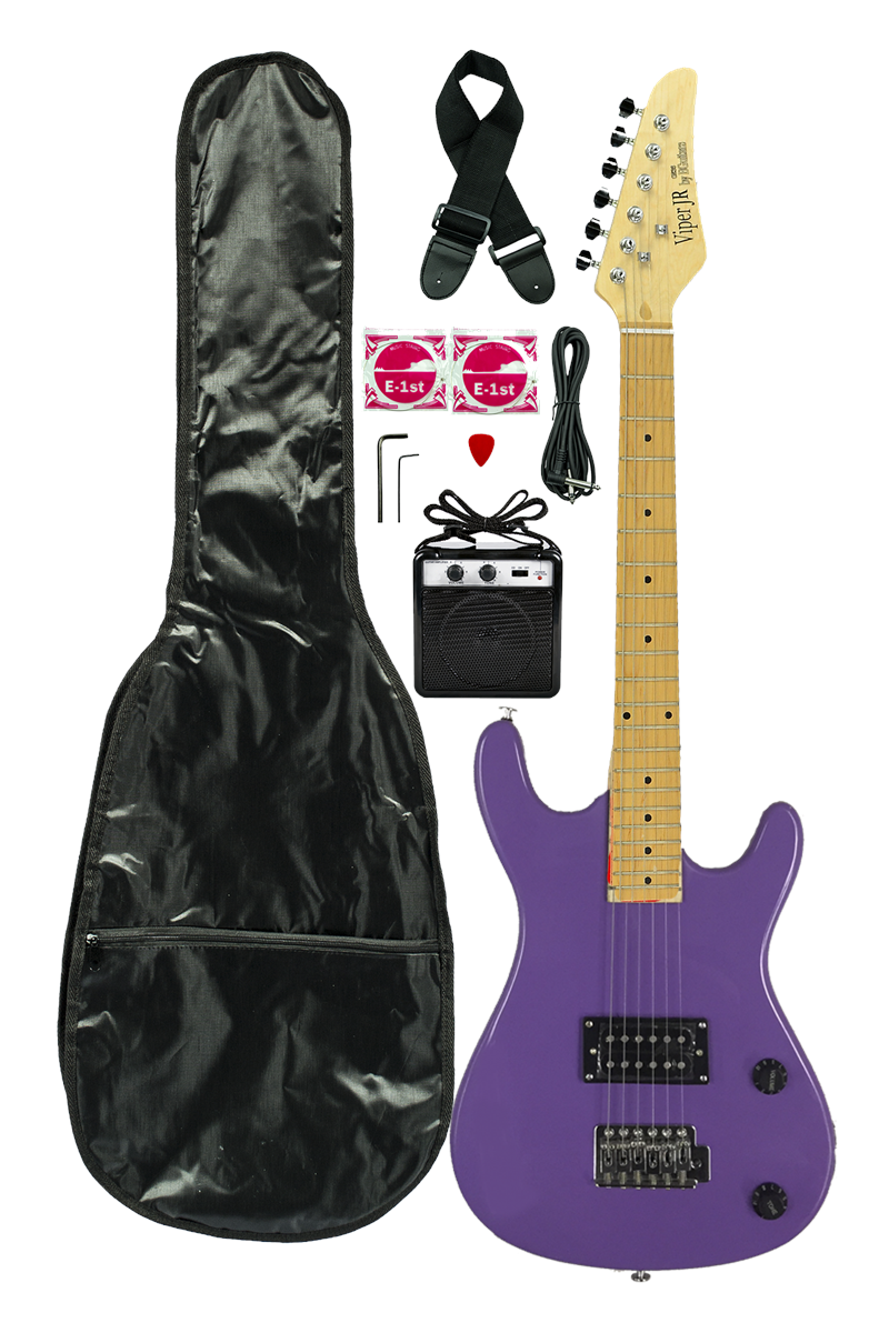Viper Junior Electric Guitar Combo Purple