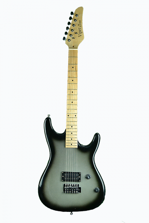 Viper Solid Body Electric Guitar Sliver Burst