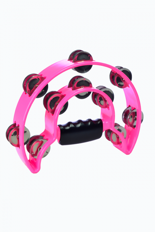 Alice Half-Moon Durable Plastic Tambourine