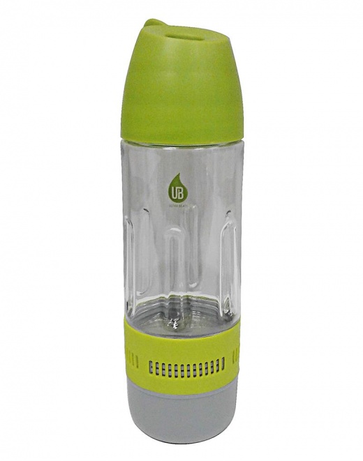 Ultra Beats BC-4100 Sport Water Bottle Bluetooth Speaker Combo with Cup Green