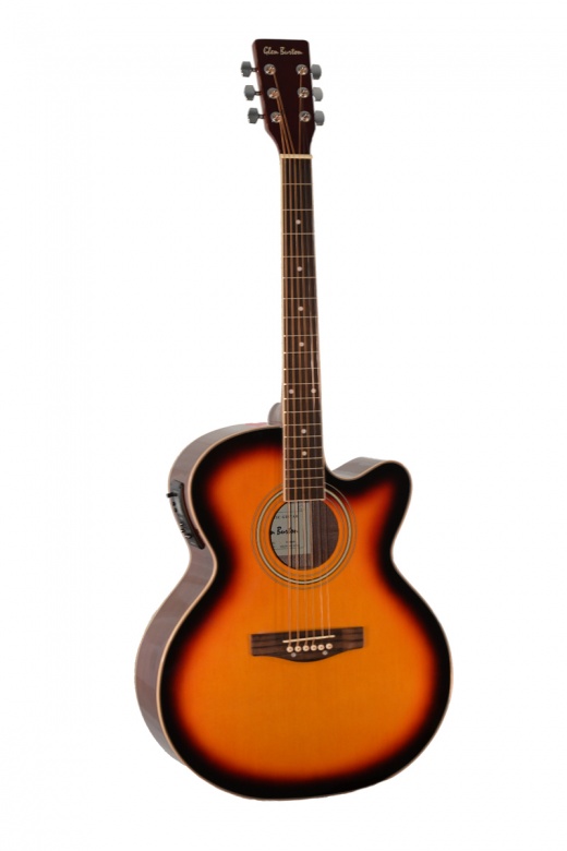 Glen Burton Jumbo Acoustic Electric Cutaway Guitar