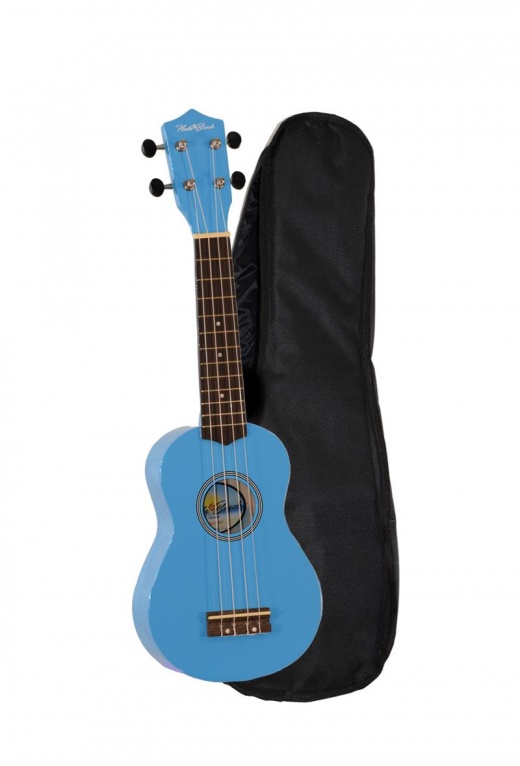 Hula Beach Colorful Ukulele Sky Blue