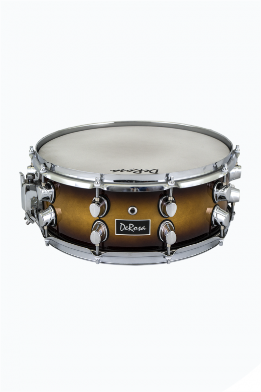 De Rosa 14" Snare Drum Tobacco Sunburst