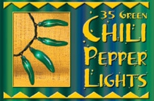 14 Foot Chili Pepper String Lights - Unique Christmas Decorations