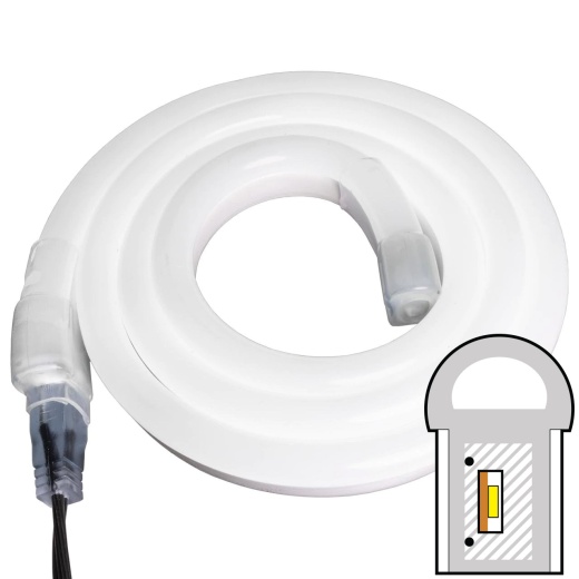 Cool White Smd Led Neon Rope Light - 120 Volt