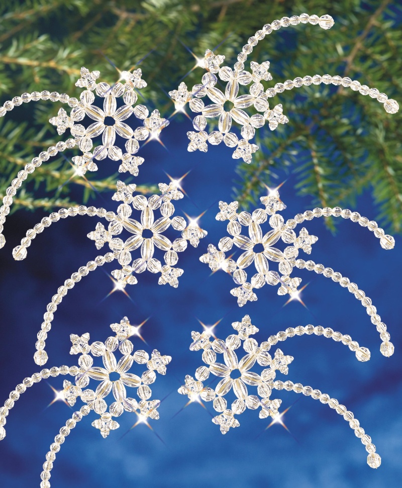 Beadery Holiday Ornament Kit Falling Stars
