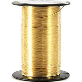 Bead/Craft Wire 20 Gauge Gold 12 Yds Per Spool 2485-212