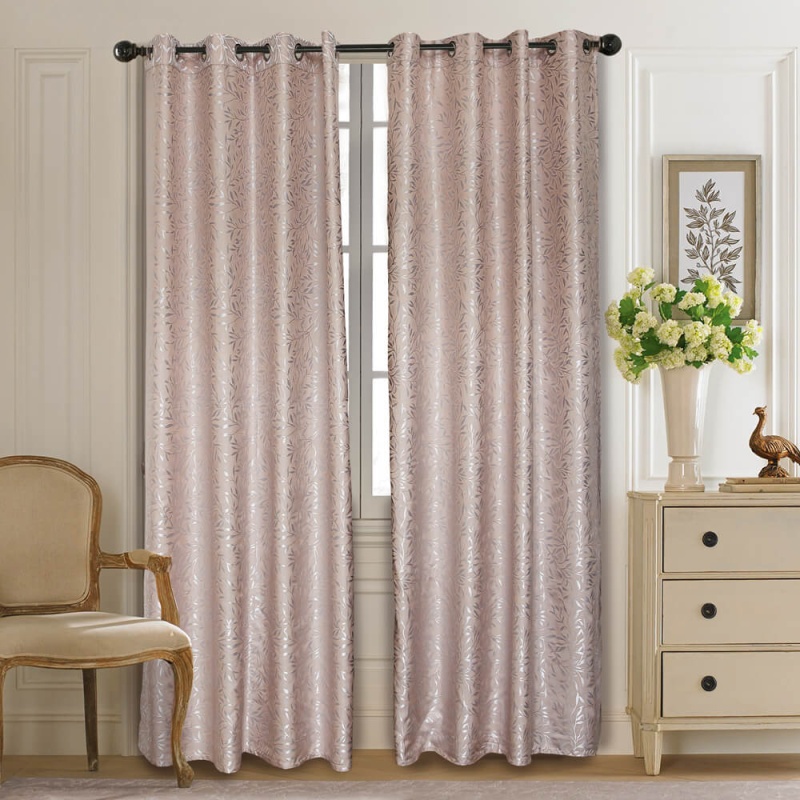 Dolce Mela Olympia Semi-Blackout Curtain Panel