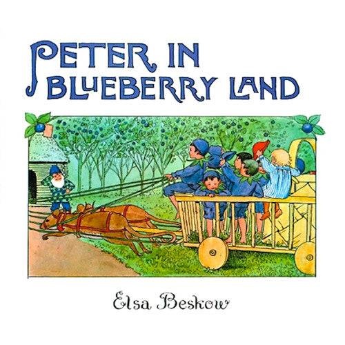 Peter in Blueberry Land by Elsa Beskow - Full Size Hardcover Book