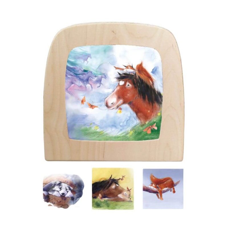 Night Light Transparency Set - Hrokur Storylux And The Sky Riders