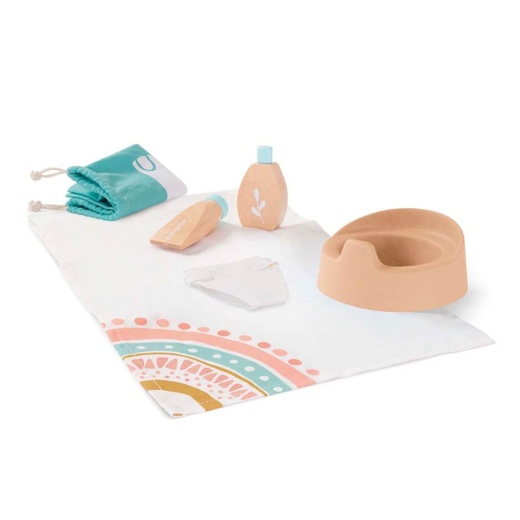 Wooden Doll Care Set