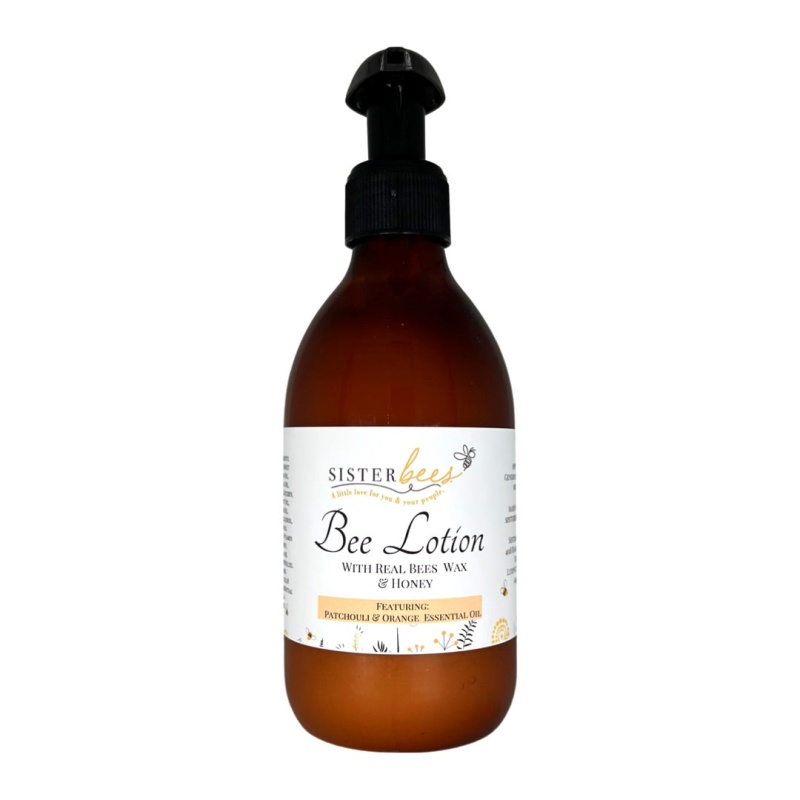 Bee Lotion- Patchouli & Orange (With Honey + Beeswax)