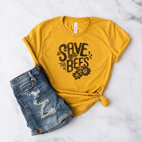 Save The Bees T-Shirts Refill Pack Of 5