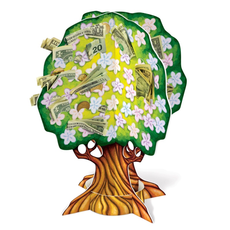 Money Tree Ribbons Buy 3-D Baby Shower Money Tree Online - Unique Gift for New Moms
