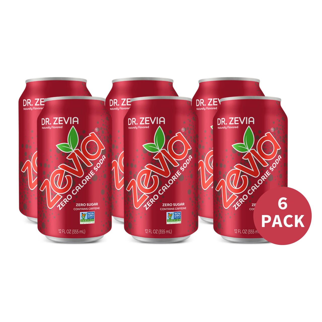 Zevia Zero Dr Zevia Soda (4X6pack )