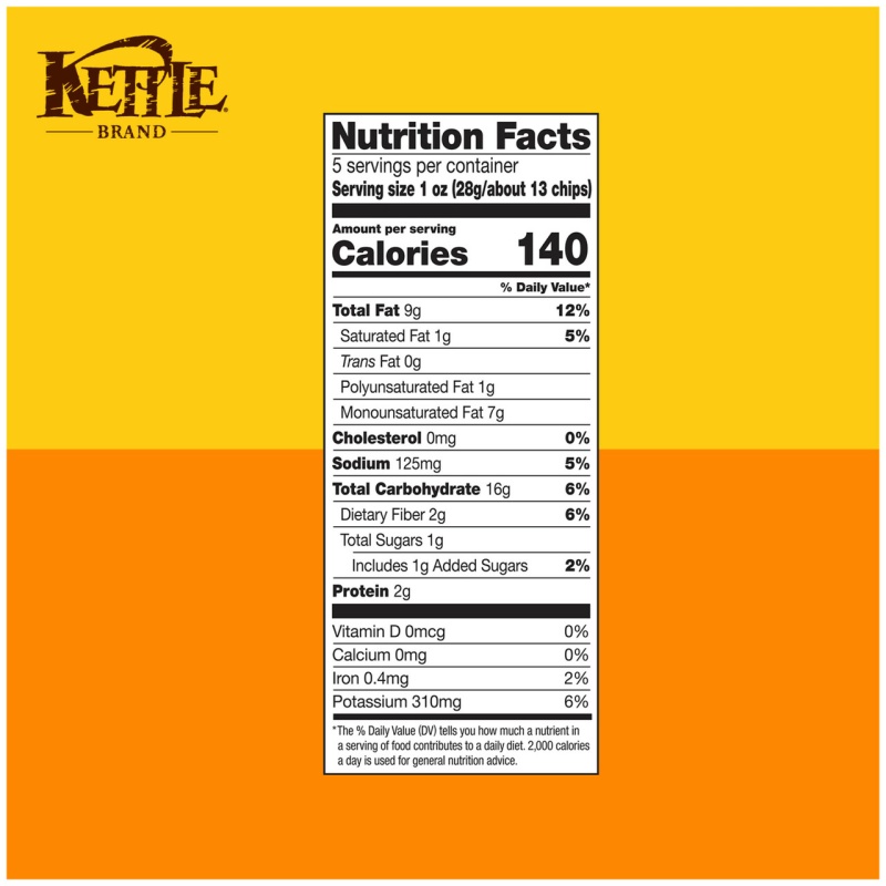 Kettle Chips Honey Dijon Potato Chips (15X5 Oz)