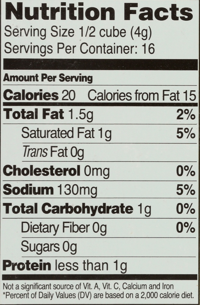 Edward & Sons Low Sodium Vegetable Bouillon Cube (12X2.2 Oz)