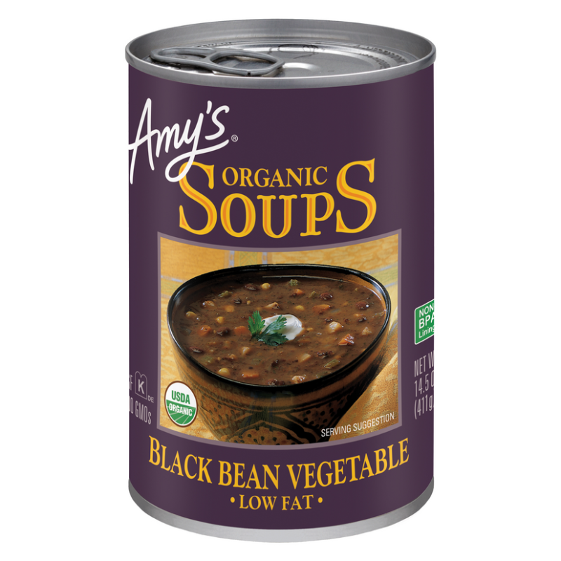 Amy's Kitchen Low Fat Black Bean Soup (12X14.5 Oz)
