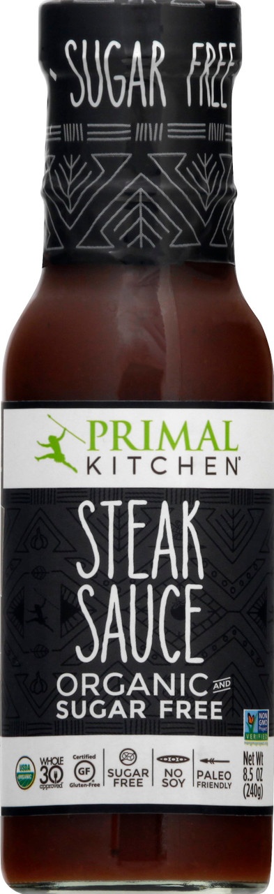  Primal Kitchen Organic Steak Sauce and Marinade, 8.5