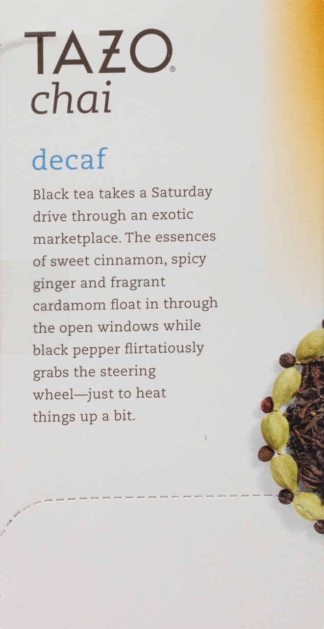 Tazo Tea Chai Decaf Black Tea (6X20 Bag)
