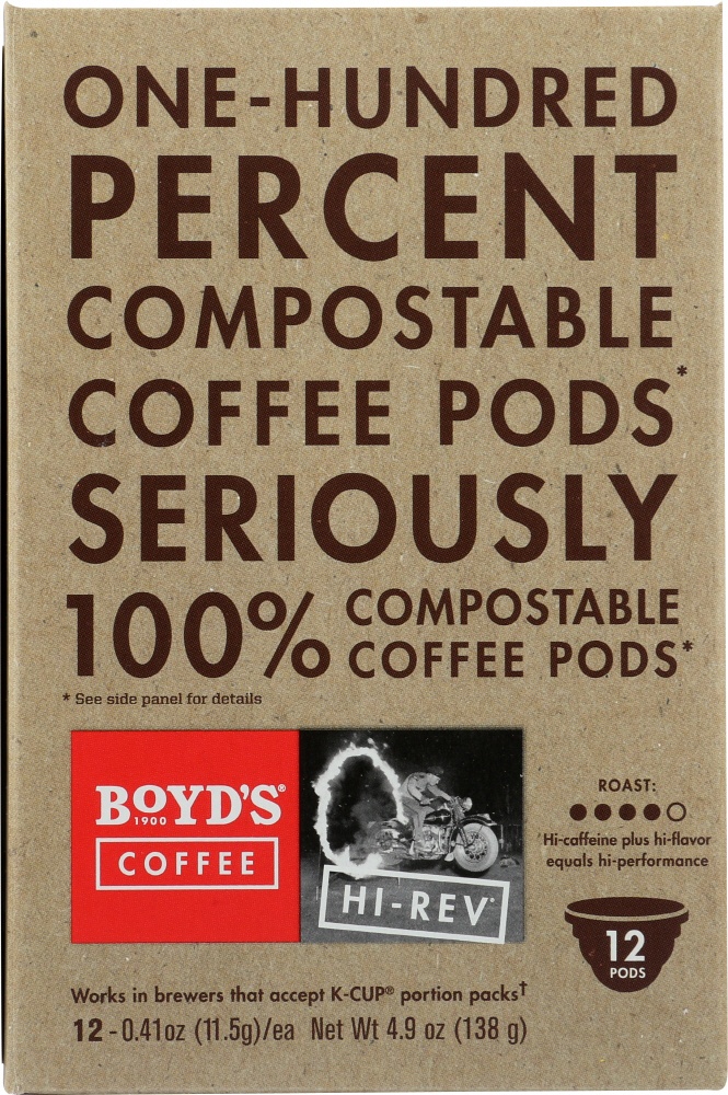 Boyds Coffee Hi-Rev (6X12 Ct)