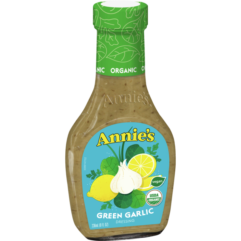 Annie's Naturals Org Green Garlic Dressing Vinegar Free (6X8 Oz)