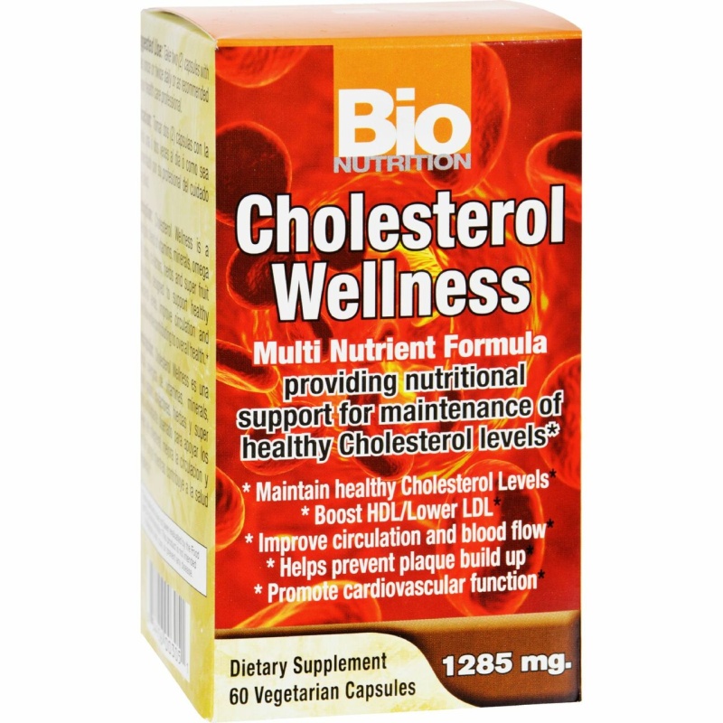 Bio Nutrition Cholesterol Wellness (60 Veg Capsules)