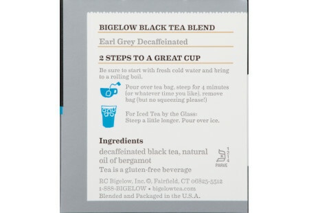 Bigelow Decaffeinated Earl Grey Tea (6X20 Bag )