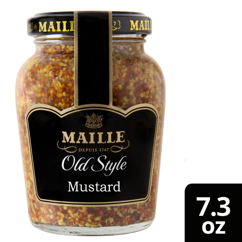 Maille Mustard Old Style Whole Grain Dijon (6X7.3 Oz)