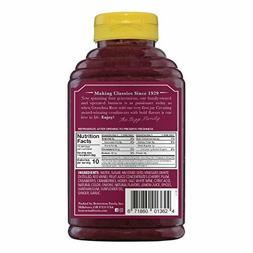 Beaver Cranberry Mustard (6X13oz)