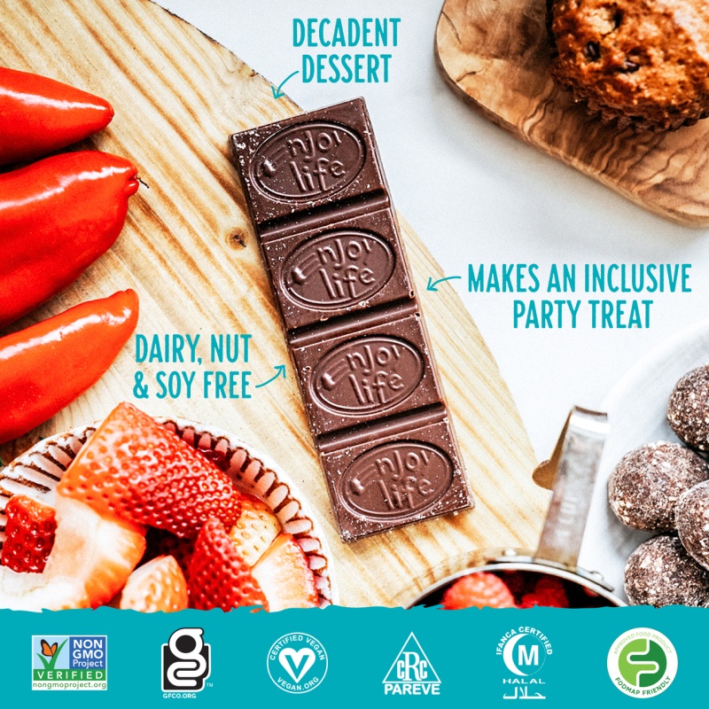 Enjoy Life Foods Rice Milk Chocolate Bar Dairy Free (24X1.4 Oz)