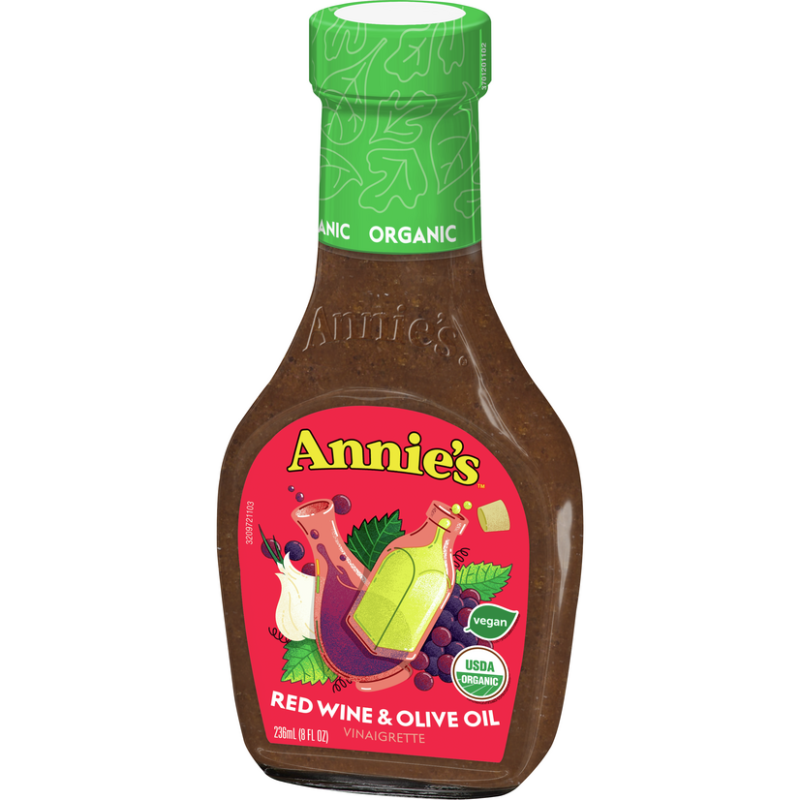 Annie's Naturals Red Wine & Olive Vinaigrette (6X8 Oz)