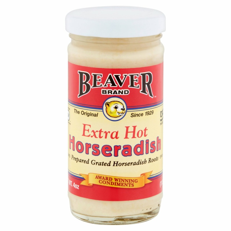 Beaver Extra Hot Horseradish (12X4 Oz)