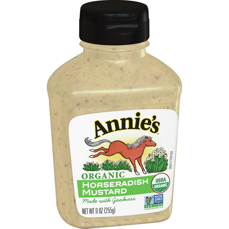 Annie's Naturals Horseradish Mustard (12X9 Oz)