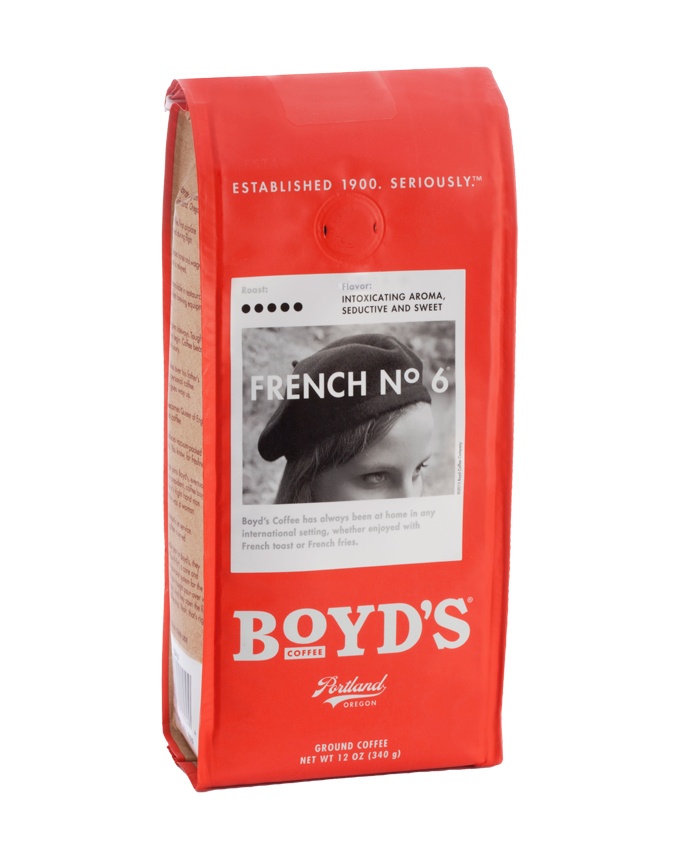 Boyds Coffee French No 6 Coffee (6X12oz )