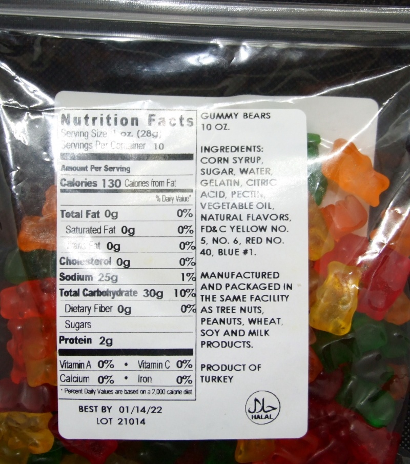 Gummy Bears 10 Oz