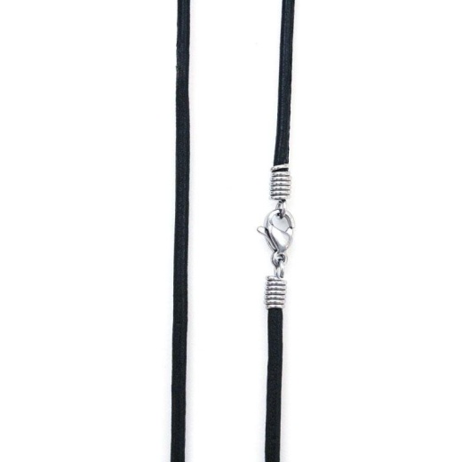 24" Black Leather Cord by Badali Jewelry