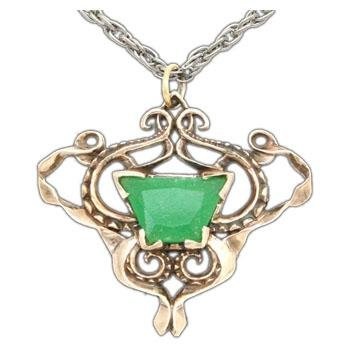 Sea Glass Pendant - Badalijewelry