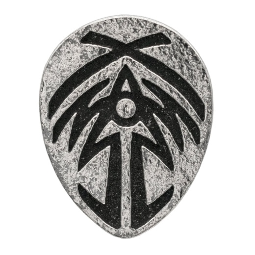 Bridge Four Badge Pin - Silver