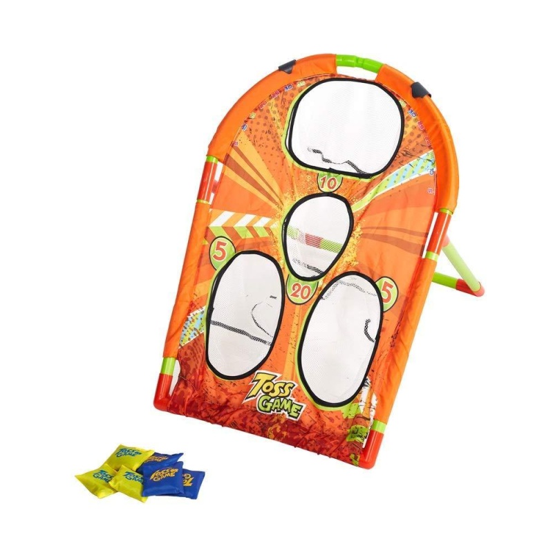 (Out Of Stock) Tic-Tac-Toss Bean Bag Toss Game Set Sporty Bean Bag Corn Hole Outdoor Indoor Game Set