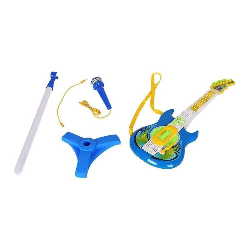 (Out Of Stock) Kids Music Guitar Players Karaoke Toy With Micphone