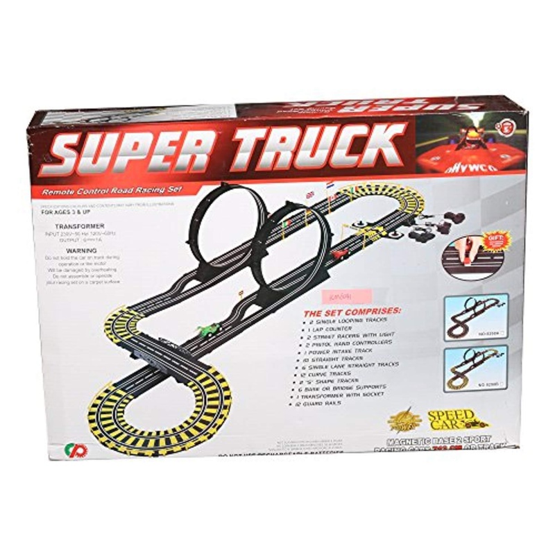 (Out Of Stock) High Speed Race Tracks Slot Car For Boy's Gift