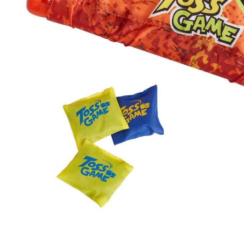 Tic-Tac-Toss Bean Bag Toss Game Set Sporty Bean Bag Corn Hole Outdoor Indoor Game Set