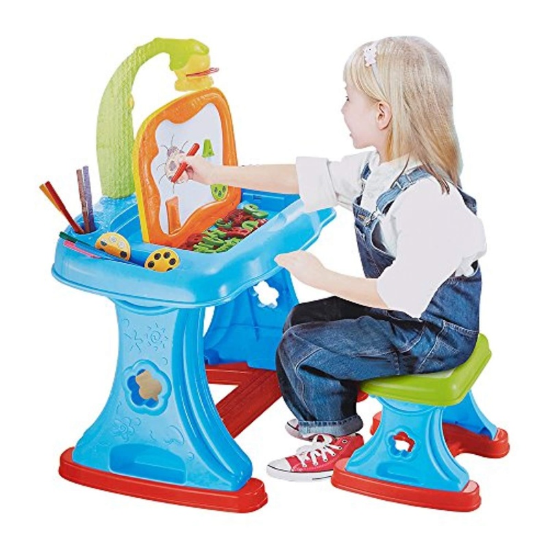 Projector Colorful Learning Desk 4 In 1 Lamp, Projection Painting And Spelling Sketch